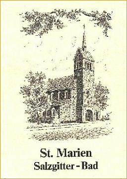 Chronik von St. Marien aus dem Jahr 1989